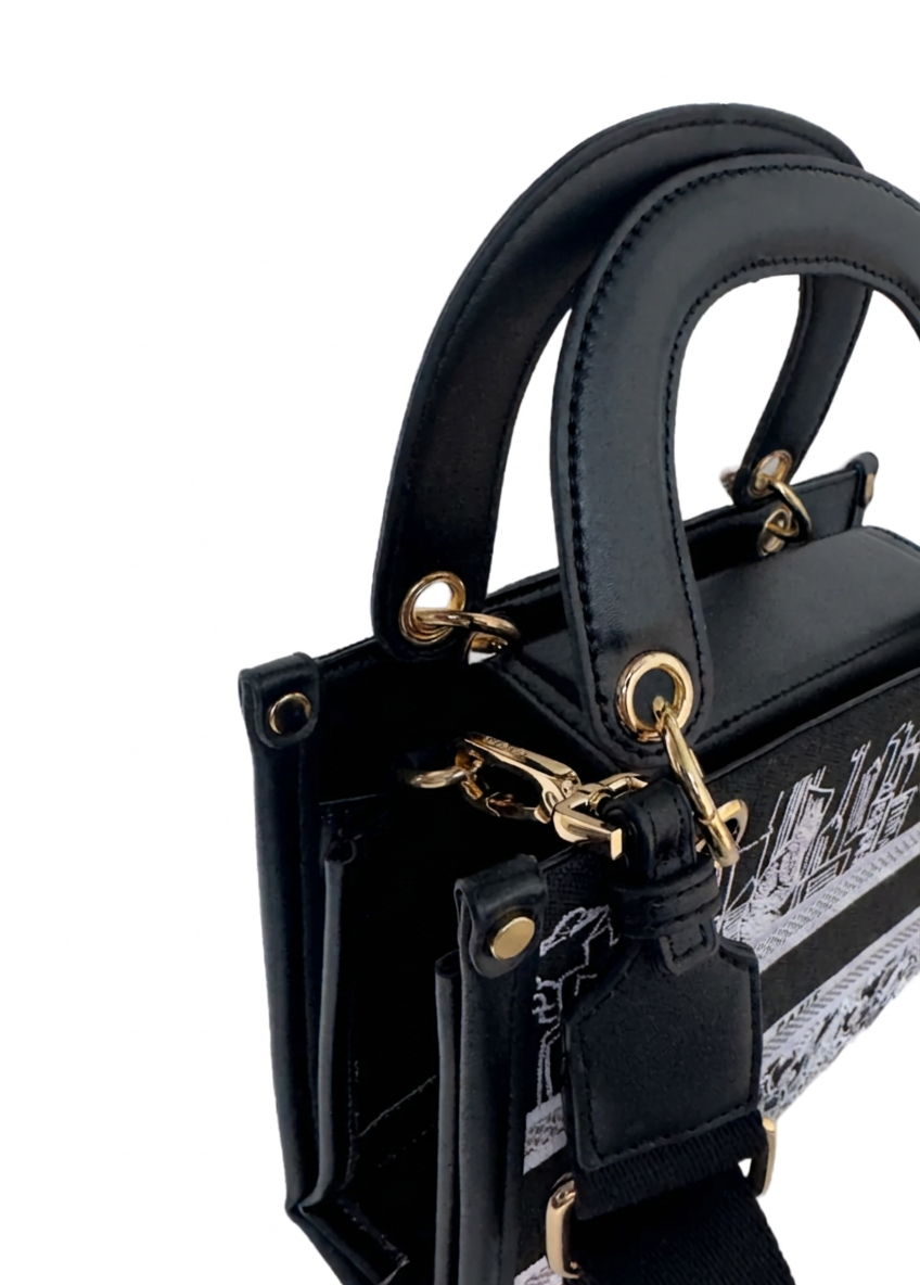 Sac chrétien HOLY BIBLE — Noir brodé (4)
